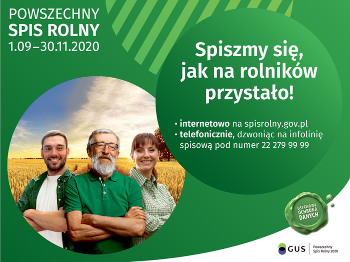 Powszechny Spis Rolny – PSR 2020