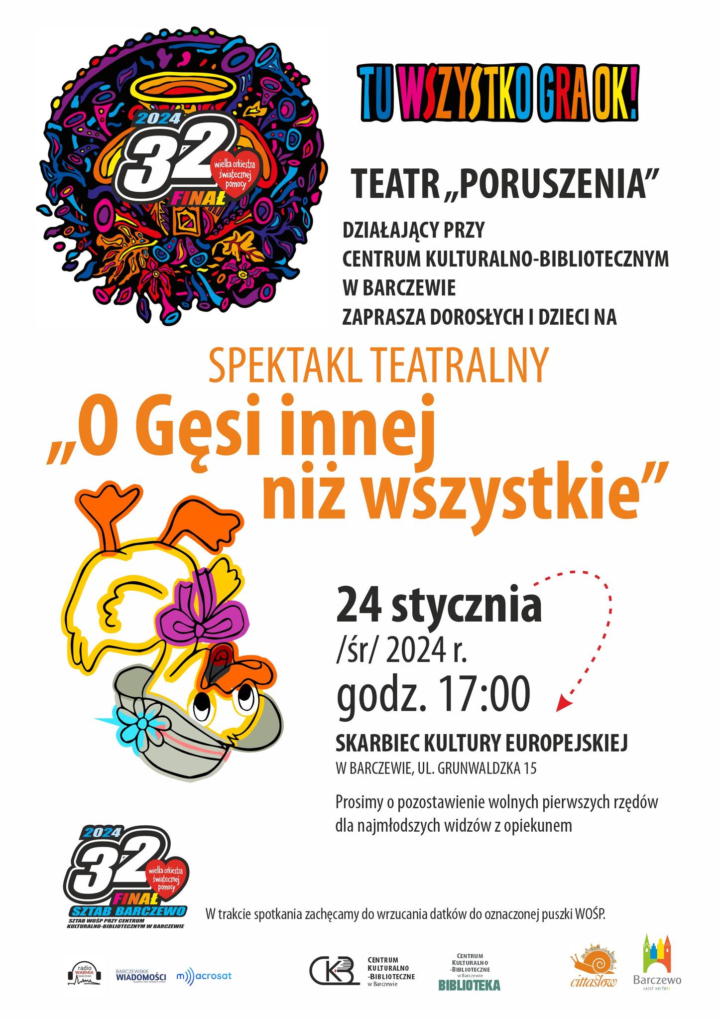 O Gęsi innej niż wszystkie – spektakl teatralny